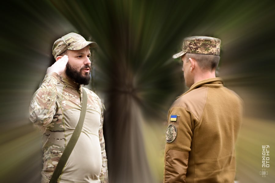 На Львівщині відзначили гвардійців, які повернулися з бойових завдань