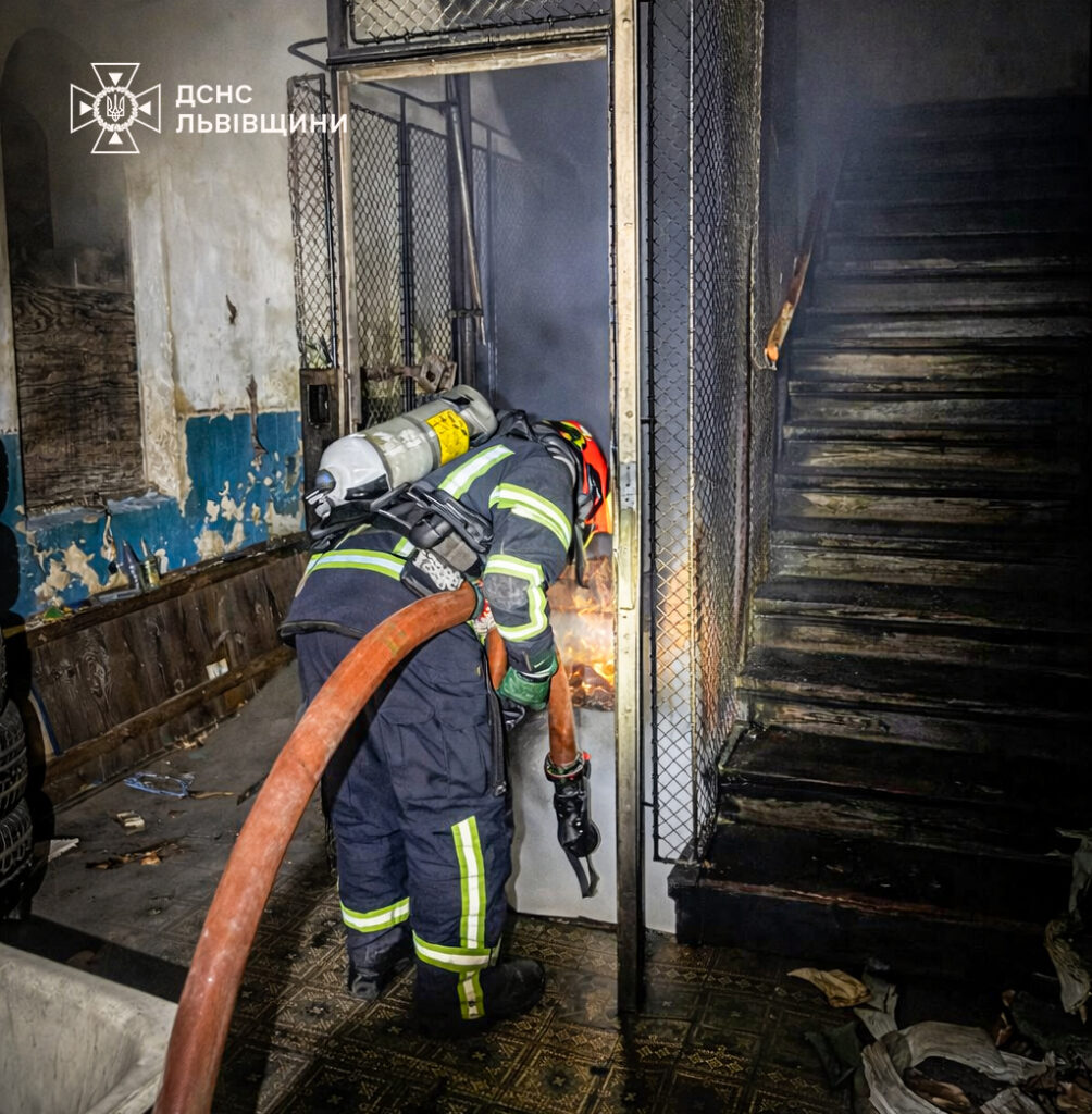 У Львові горів ліфт