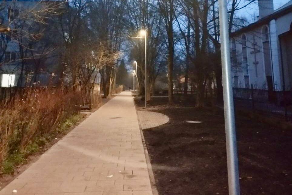 У Львові освітили сквер імені Олега Бабія