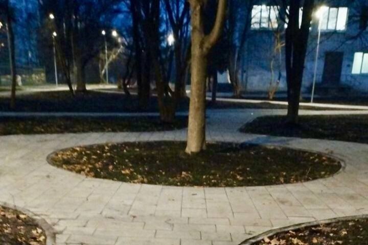 У Львові освітили сквер імені Олега Бабія