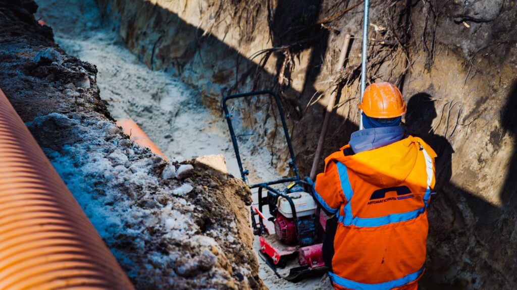 На Львівщині влаштовують дощову каналізацію, якої раніше не існувало