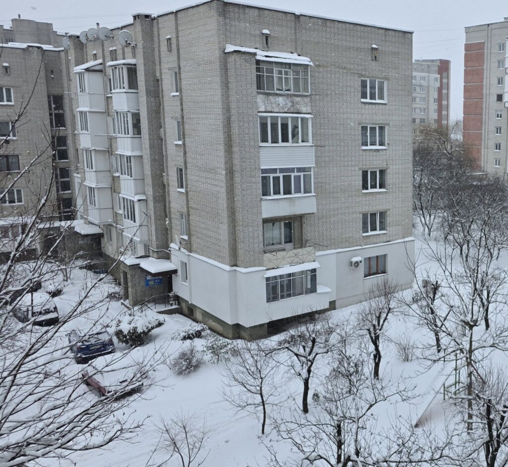 Новий Розділ засипало снігом