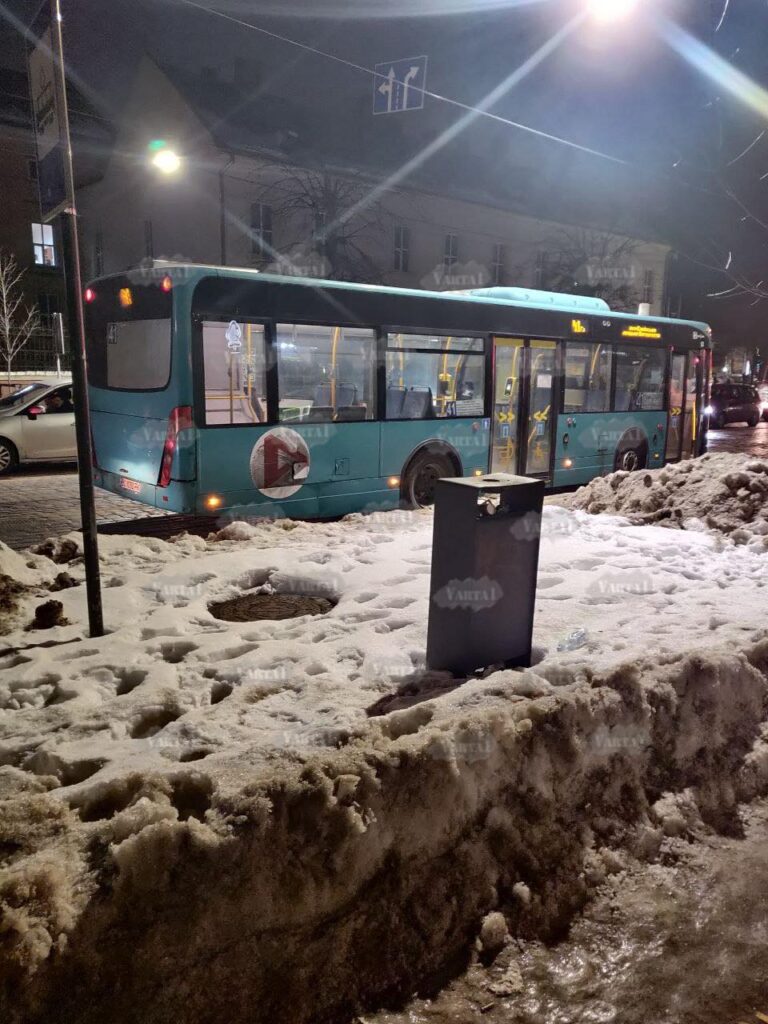 У Львові поламався автобус