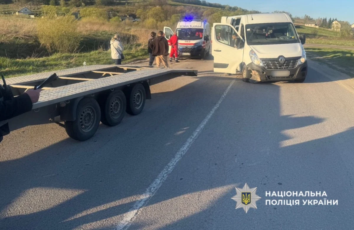 На Яворівщині внаслідок ДТП травмовано п’ятьох осіб