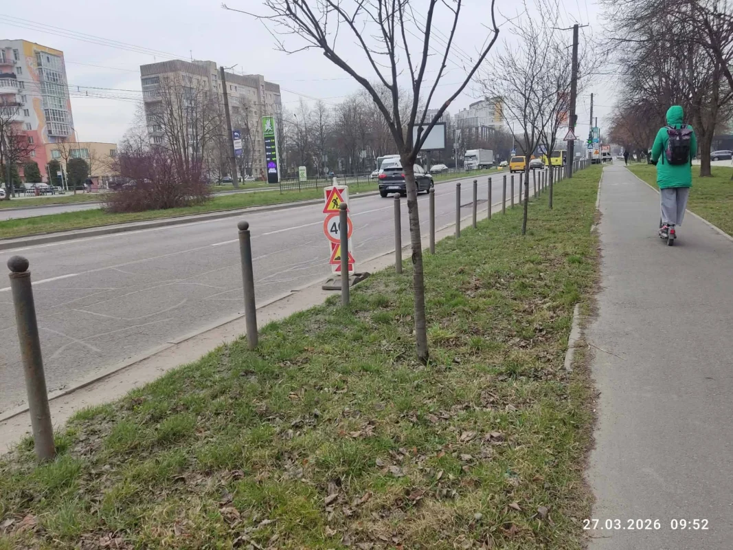 У центрі Львова залатали ями (ФОТО)