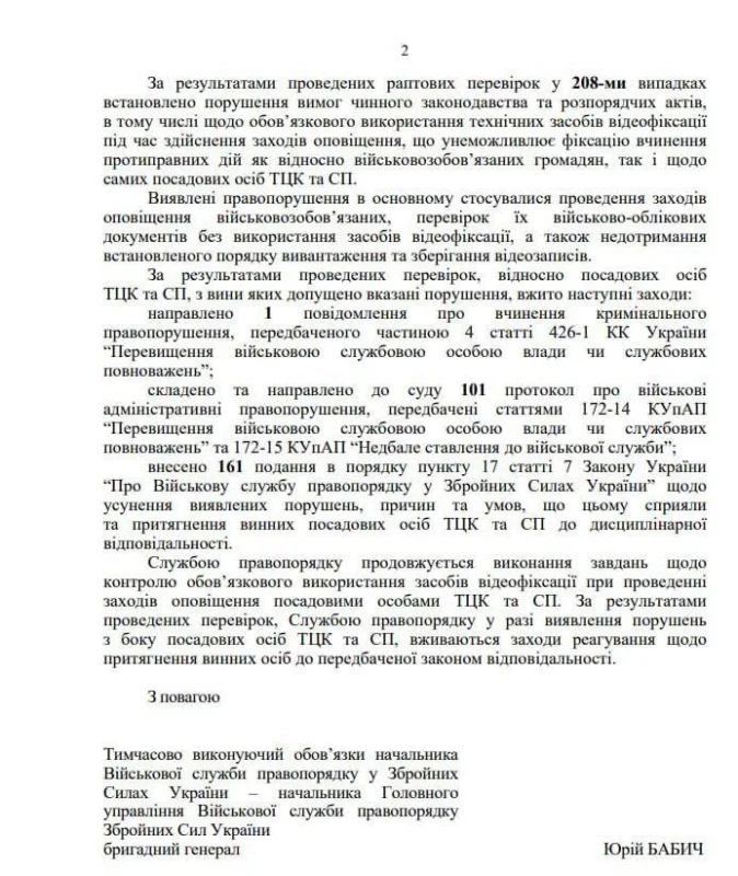 В Україні відбуваються раптові перевірки