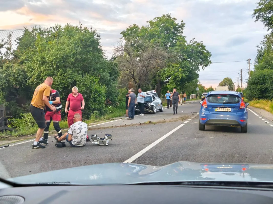 У Делятині не розминулись автомобілі (ФОТО)