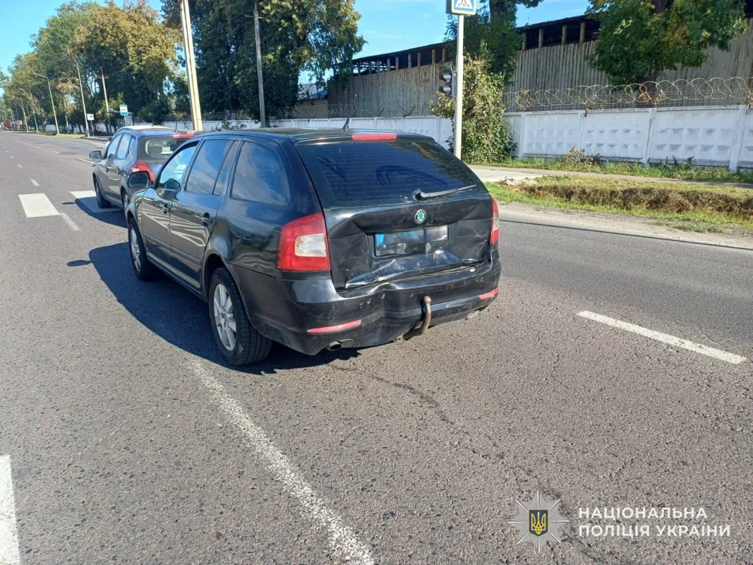 У Малехові не розминулись Opel Vivaro та Skoda Octavia